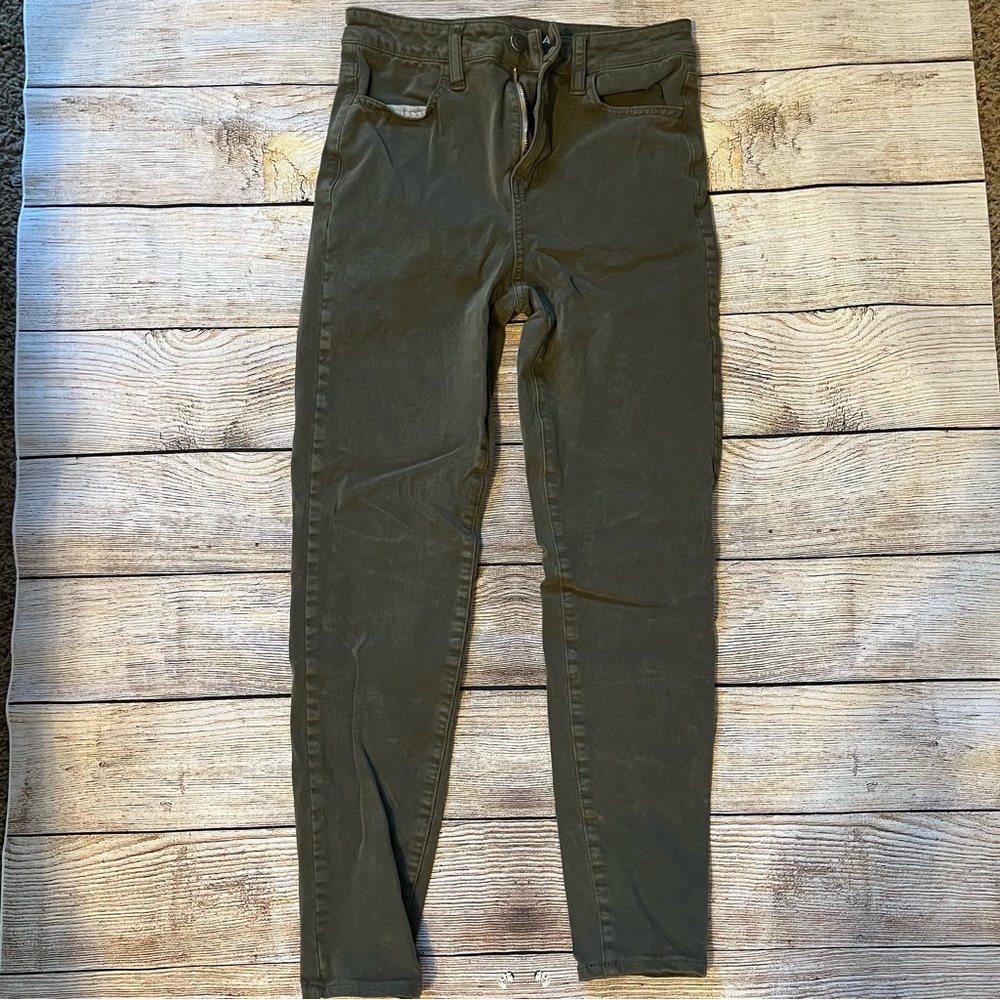 AE Super High Rise Jeggings